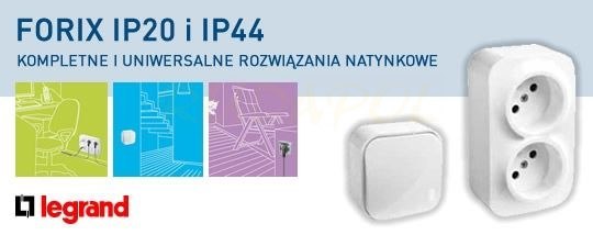 Forix Gniazdo 2P+Z IP20 (782417)