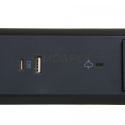 PRZEDŁUŻACZ 5X2P+Z+USB przeciwprzepięciowy (049429)