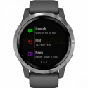 ZEGAREK Smartwatch Garmin Vivoactive 4 ciemnoszary