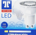 LED GU10 5W/827 odpowiednik 50W ciepła (0064894585678)