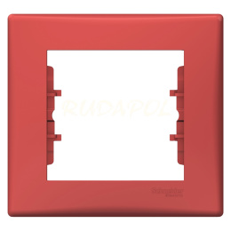 Ramka 1-krotna czerwona (SDN5800141)