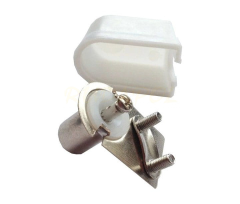 Wtyk męski koncentryczny antenowy kątowy