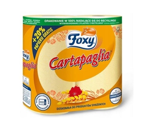 Ręcznik papierowy kremowy 2 rolki