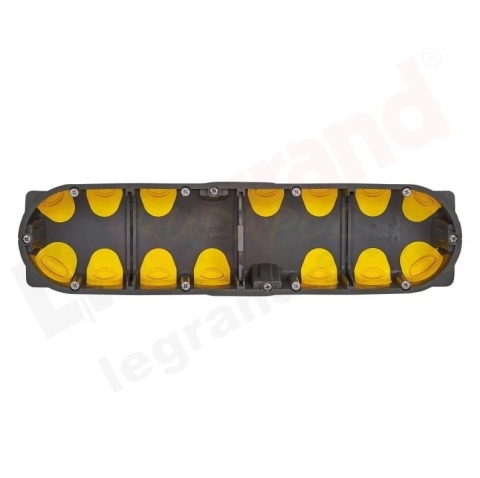 Batibox Puszka poczwórna z membraną 50 mm (080034L)