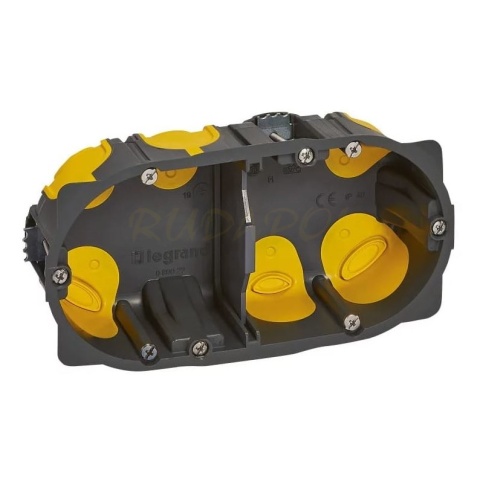 Batibox Puszka podwójna z membraną 50 mm (080032L)