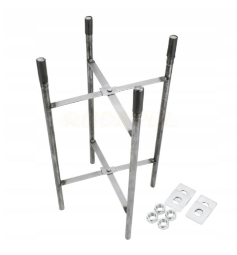 KOTWA FUNDAMENTOWA DO SŁUPA OŚWIETLENIOWEGO 160X160MM