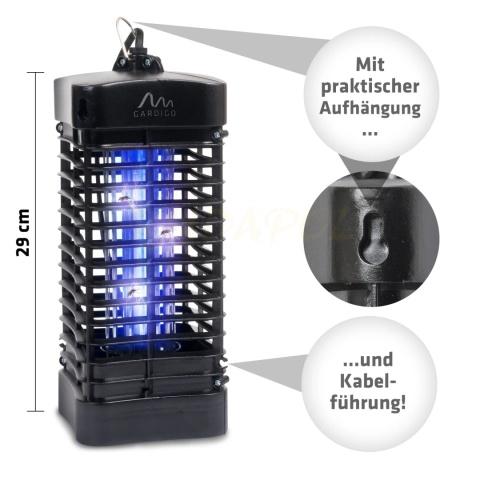 Lampa owadobójcza Gardigo światło UV 25m2