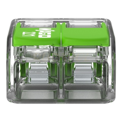 Szybkozłączka 2x0,2-4mm2 Green Range (221-422)