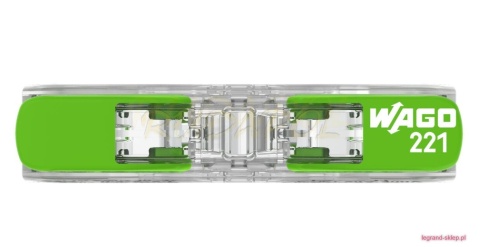 Szybkozłączka 2x0,2-4mm2 Green Range (op 60szt.)