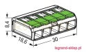 Szybkozłączka 5x0,2-4mm2 Green Range (221-425)