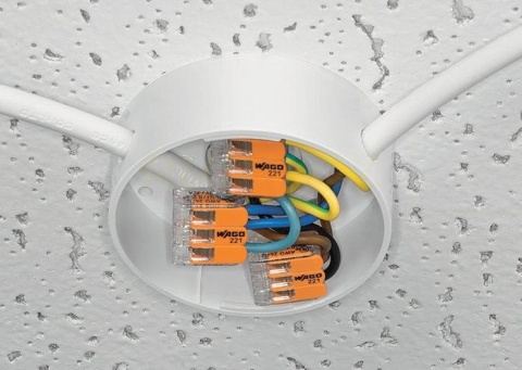 WAGO 221-613 Szybkozłączka 3x0,5-6mm2 /30 szt./