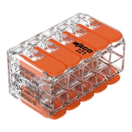 WAGO 221-420 Szybkozłączka 10x0,2-4mm2 /15szt./