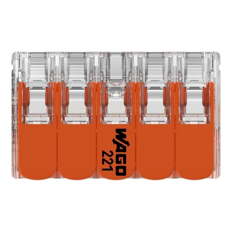 WAGO 221-420 Szybkozłączka 10x0,2-4mm2 /15szt./