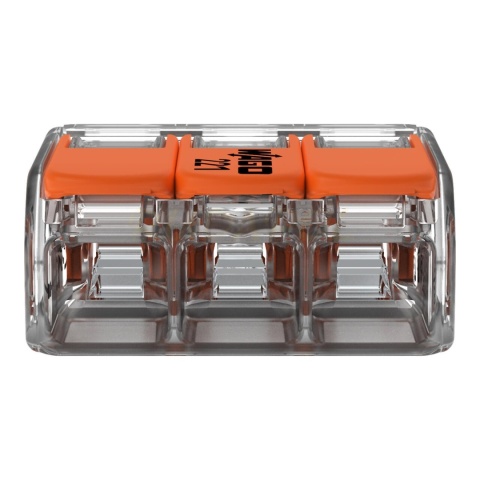 WAGO 221-613 Szybkozłączka 3x0,5-6mm2 /30 szt./