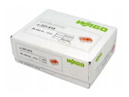 WAGO 221-613 Szybkozłączka 3x0,5-6mm2 /30 szt./