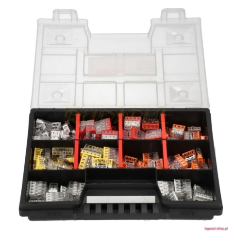 WAGO ZESTAW SZYBKOZŁĄCZEK 165 szt.