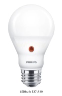 Żarówka LED 7,5W E27 2700K z czujnikiem zmierzchu