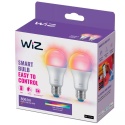 Żarówka LED 8,5W E27 RGB świeci 60W kpl - 2 szt.