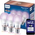Żarówka LED 8,5W E27 RGB świeci 60W kpl - 3 szt.
