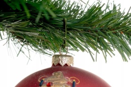 Zielone plastikowe haczyki do zawieszania lampionów - zestaw 10 sztuk