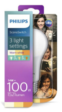 Philips Żarówka LED 14-7-3.5 W E27 świeci jak 100W