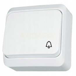 Przycisk "dzwonek" biały Prima WDE001012