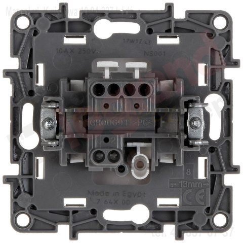 NILOE WŁĄCZNIK POJEDYNCZY BIAŁY LEGRAND